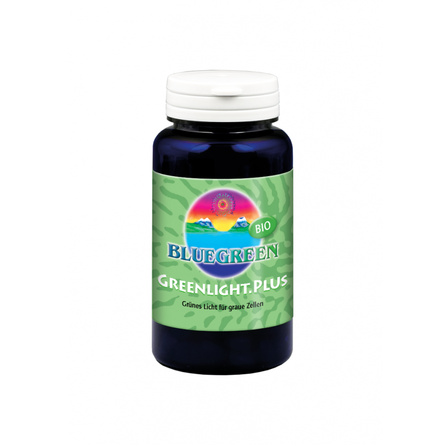 BLUEGREEN GREENLIGHT.PLUS BIO Presslinge 48g, ca. 120 Stück  Vegan Glutenfrei AFA Algen Spirulina
