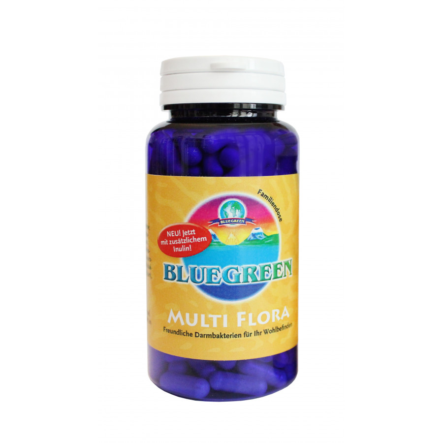 Multi Flora lebende Bakterien Kapsel Mischung mit Topinambur und Inulin 51g