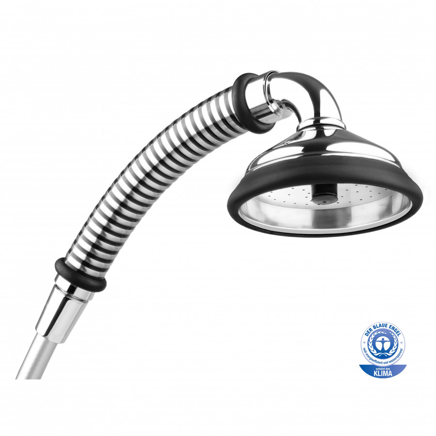 Bubble Rain XL Luxuspaket, Duschkopf und Brauseschlauch