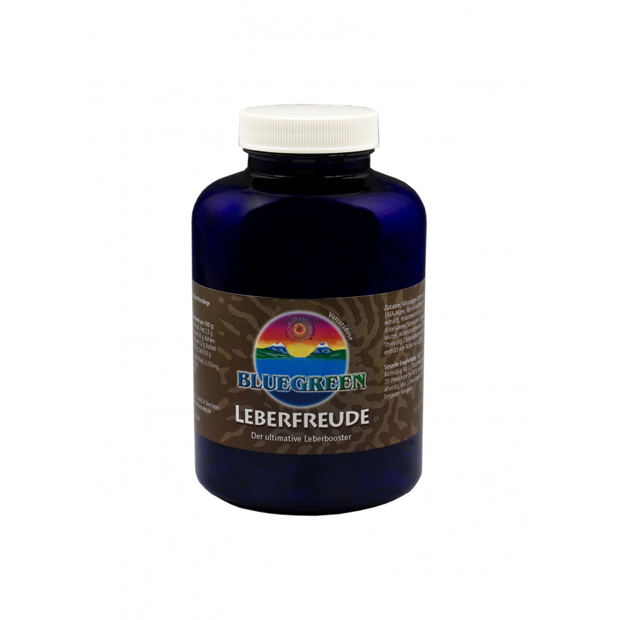 BLUEGREEN LEBERFREUDE 250g ca. 999 Presslinge Nachfülldose